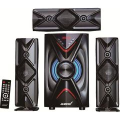 Ampex Sub Woofer 3.1Hitech System/FM/USB/BLUETOOTH-40000W elegant and poised home entertainment speaker unit in your living room. Specially designed for the music lovers, this Speaker system was made