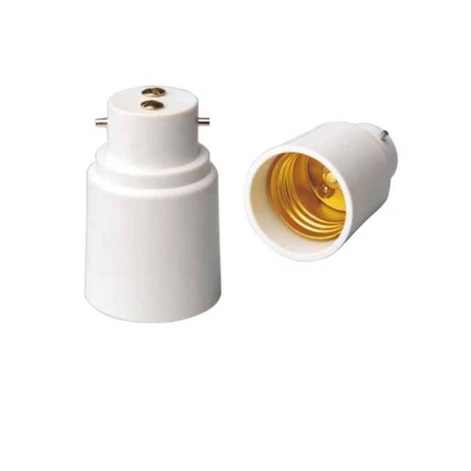 B22 To E27 Converter Or Pin To Screw Bulb Holder 10 Pieces