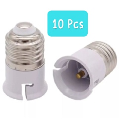 E27 to B22 Converters or screw to pin converters, 10 pcs